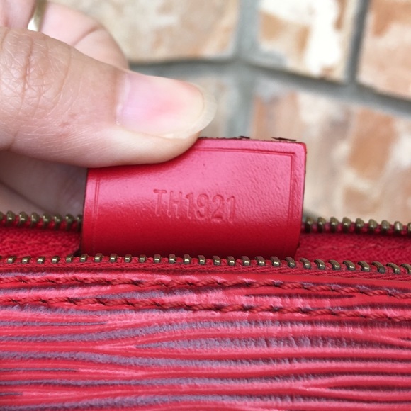 Louis Vuitton Mini Speedy Red Epi Special Order - Picture 8 of 8